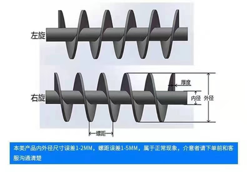 泰州市不锈钢螺旋叶片耐磨螺旋叶片 - 排名